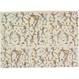 Pinocchio Adorable Vintage Drawings Poster Decoupage Gift Wrap Paper 20 x 28 inches