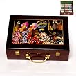 Vegas Girls Wooden Poker Set, 500 pc., 11.5g two-tone chips