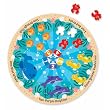 Melissa & Doug Sea Friends Fresh Start Circular Floor Puzzle