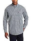 U.S. Polo Assn. Mens Plaid Yarn Dyed Poplin Shirt