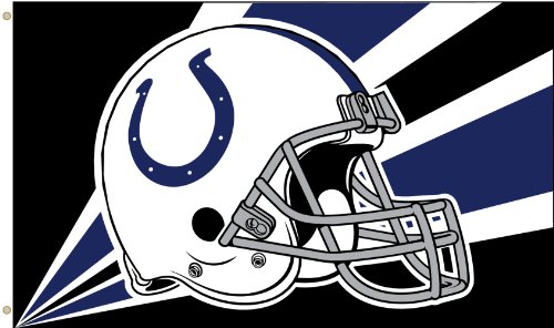 NFL Indianapolis Colts 3-by-5 Foot Helmet Flag