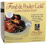 More Than Gourmet Fond De Poulet Gold Chicken Stock, 16-Ounce Packages