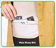 Talus SmoothTrip ST-S5002WHT Waist Money Belt