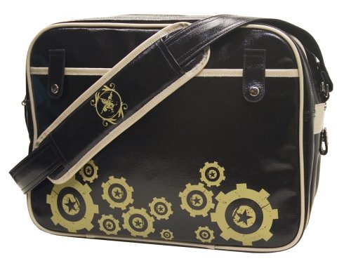 51hd%2BvHfPWL. SL500  Cevan Metro Stars and Gears Diaper Bag Coated Canvas Black