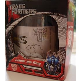 Transformers Colour Me Mug - Design Your own Mug