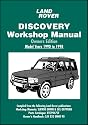 Land Rover Discovery Workshop Manual Owners Edition 1990 to 1998 (Land Rover)