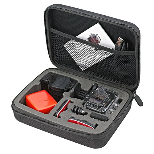 Foray C-H9 Eva 9-Inch Carrying and Travel Case with Foam for GoPro Hero Cameras (Black)