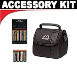 Accessory Kit for Canon Powershot Digital Cameras (S2 IS, S3 IS, S5 IS, SX1 ....