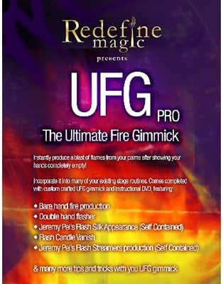 Ultimate Fire Gimmick Pro (Gimmick and DVD) by Jeremy Pei - DVD