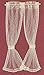 Dollhouse Miniature Lace Window Curtains in Ecru by Barbara O039;Brien