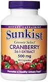 UPC 625273095241 product image for Sunkist Grower Select Cranberry Capsules, 500 mg, 90 Count Bottle | upcitemdb.com