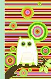 International Arrivals Hootie Quad Uno Journal, 5.375 x 8.25 x 1.125 Inches (118-84A)