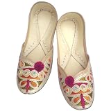 Indian Traditional Smart Look, Handmade Women Shoes For Party And Causal Wear (Free Shipping) Shes0034