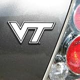 NCAA Virginia Tech Hokies Chrome Team Logo Auto Emblem