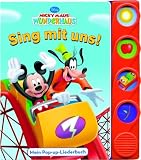 Disney Micky Maus Wunderhaus - Sing mit uns!, Pop-up-Liederbuch mit Klangleiste