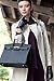 Fengyaqiandai BK Style Women's Genuine Leather Classic Litchi Grain Top-handle-bags