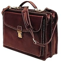 Corsica Leather Laptop Briefcase
