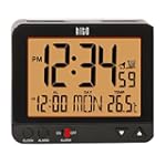 HITO Atomic Bedside Desk Travel Alarm...