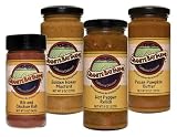 Granite Bay Farms Most Requested Condiment (4 Jar) Collection in Wooden Gift Crate, 48-Ounce Total