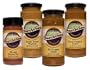 Granite Bay Farms Most Requested Condiment (4 Jar) Collection in Wooden Gift Crate, 48-Ounce Total