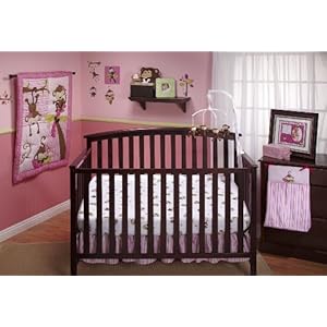 Little Bedding By Nojo 3 Little Monkeys 10 Piece Crib Bedding Set