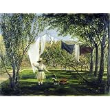 The artist's youngest son is shown at play with his toys in the back garden of his house, by Charles Robert Leslie (Print On Demand)
