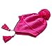 Vivobiniya Kid Girl Winter Lovely Earcuff Hat Toddler Girl Knit Hats 0-7T