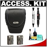 Vidpro SLR Holster Camera Case + 2 BP-511a Batteries + Accessory Kit for Canon EOS 30D, 40D, 50D & 5D Digital SLR Cameras