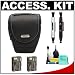Electronics : Vidpro SLR Holster Camera Case + 2 BP-511a Batteries + Accessory Kit for Canon EOS 30D, 40D, 50D & 5D Digital SLR Cameras