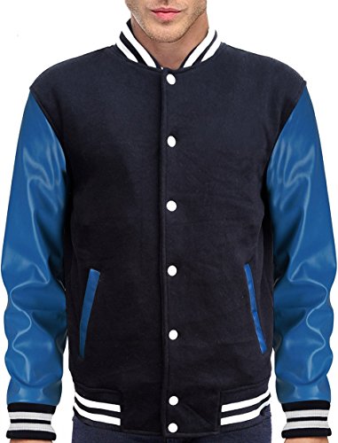 Blue Letterman Jacket