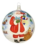 Waterford ® Holiday Heirlooms 2010 Annual Dated Santa Ball Christmas Ornament