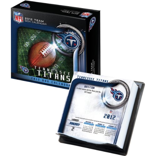 Turner Tennessee Titans 2012 Box Calendar