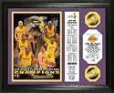 Los Angeles Lakers 2009 Nba Champions Photo Mint With Roster Scroll