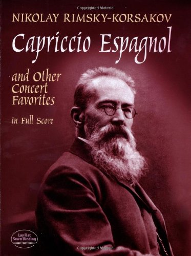 capriccio espagnol and other concert favorites in full score dover music scores