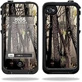 Mightyskins Protective Vinyl Skin Decal Cover for LifeProof iPhone 4 / 4S Case wrap sticker skins Tree Camo