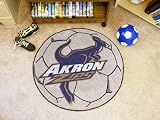 Akron Zips Socer Ball Rug