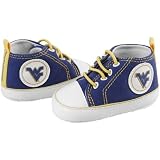 West Virginia Mountaineers Infant Navy Blue Crawler Sneakers