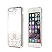 iPhone 6 Case, SASA Premium Clear Case [Slim Exact Fit] [Anti-Scratch] [Shock Absorbing] with Electroplate Frame Flexible Soft TPU Bumper Silicone Protective Case for iPhone 6/6s 4.7 Inch - Plating 1