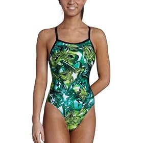 Speedo Women's Xtra Life Lycra Shining Star Flyback 1Pc Swimsuit