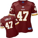 Reebok Washington Redskins Chris Cooley Womens Replica Jersey