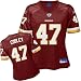 Chris Cooley Reebok Maroon Replica Washington Redskins Women's Jersey - Medium