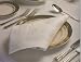100% PURE IRISH LINEN DAMASK OVAL TABLECLOTH 70 x 108
