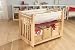 Baby-Wiege/Laufstall/Spielhaus WaxMit 5800-114