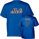 Jose Reyes Majestic Name and Number New York Mets Infant T-Shirt
