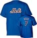 Jose Reyes Majestic Name and Number New York Mets Infant T-Shirt - 24 months
