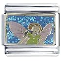 Fairy Angel Pink Wings Italian Charms