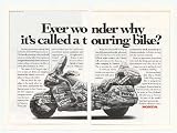1991 Honda Gold Wing Motorcycle Touring Bike 2-Page Print Ad (15130)