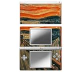 The Scream Decorative Protector Skin Decal Sticker for Nintendo DS Lite