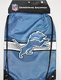 Detroit Lions NFL Logo Drawstring Backpack