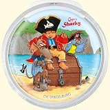 Niermann Standby 80002 Nachtlicht CaptÂ´n Sharky, LED, Batterie-betrieben, 7,5 x 8 cm